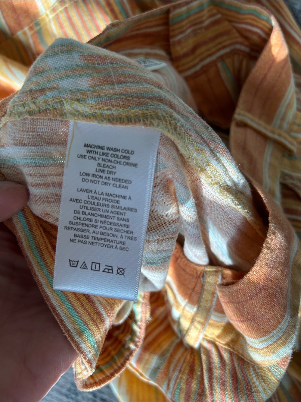 BDG Urban Outfitters Rae Linen Blend Carpenter Cargo Pants Size 6 - Picture 9 of 12